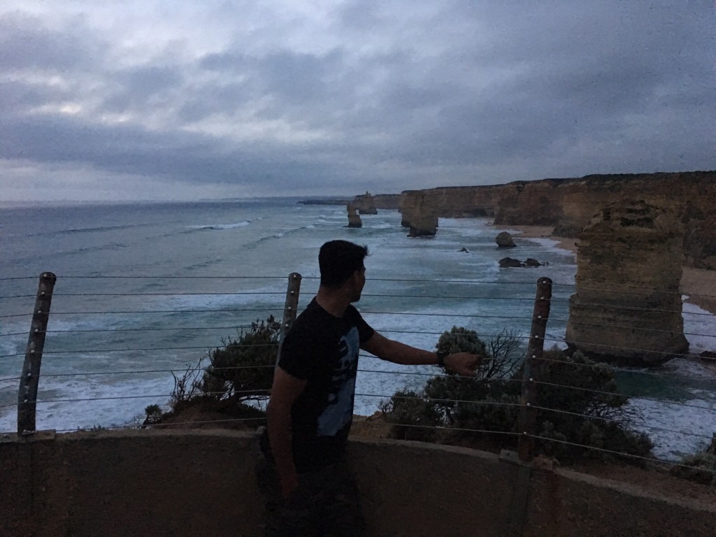 The 12 apostles on a November evening